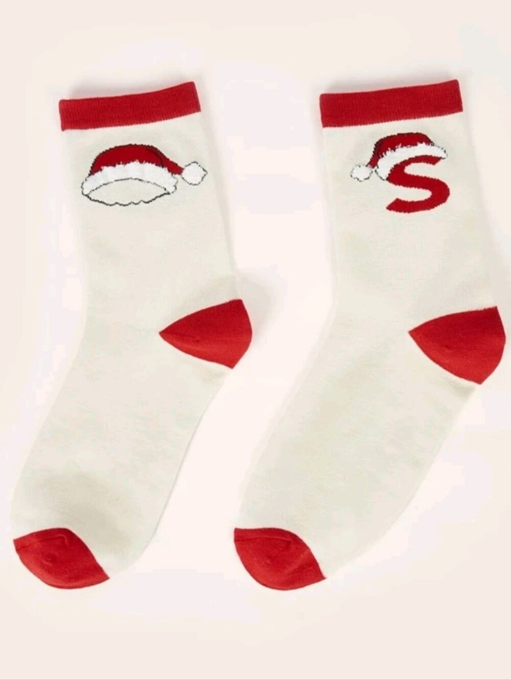 Shein Santa Hat Crew Socks